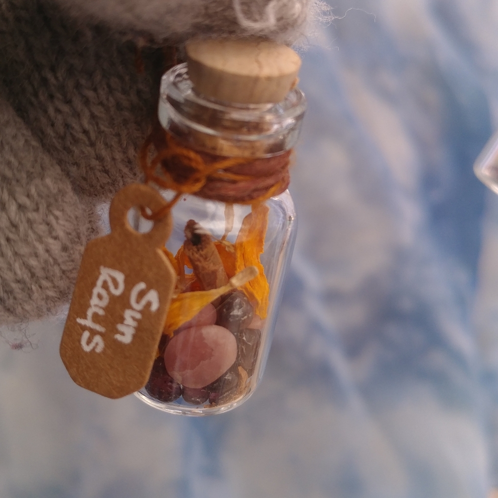 Sun Rays Spell Bottle